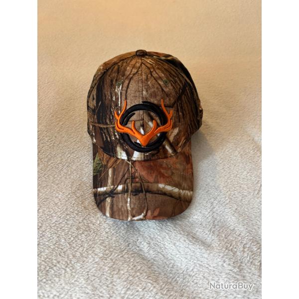 Casquette camouflage vert