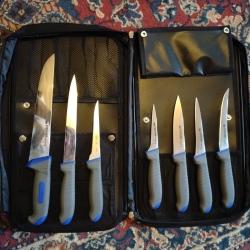 Ensemble complet de d&eacute;coupe gamme luxe en excellent &eacute;tat acier sandvik 12c27