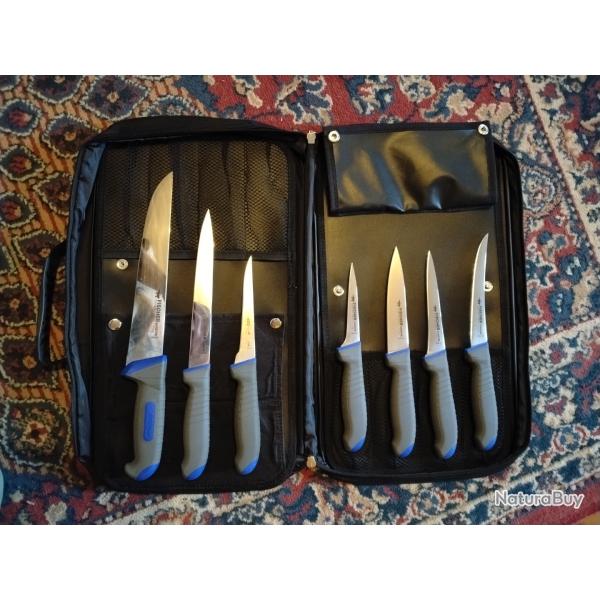 Ensemble complet de d�coupe gamme luxe en excellent �tat acier sandvik 12c27