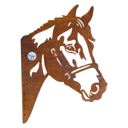 Silhouette t&ecirc;te de cheval