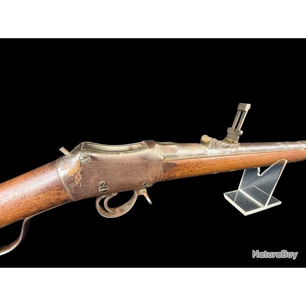 FUSIL ESSAI MILITAIRE DEVISME � bloc basculant type Martini cal. 11mm