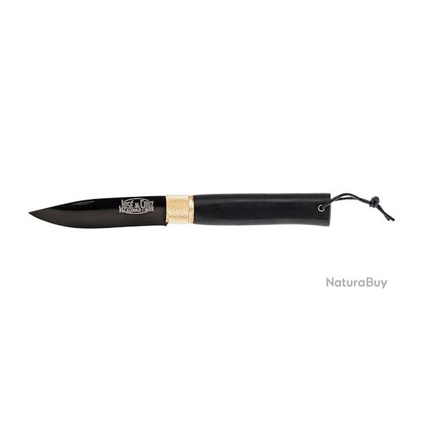 Couteau pliant Jos� Da Cruz luxurious inox lame 85mm manche �b�ne
