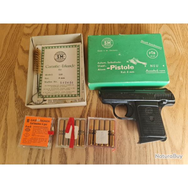 PISTOLET a BLANC.RHONER 110 "SM"de 1981