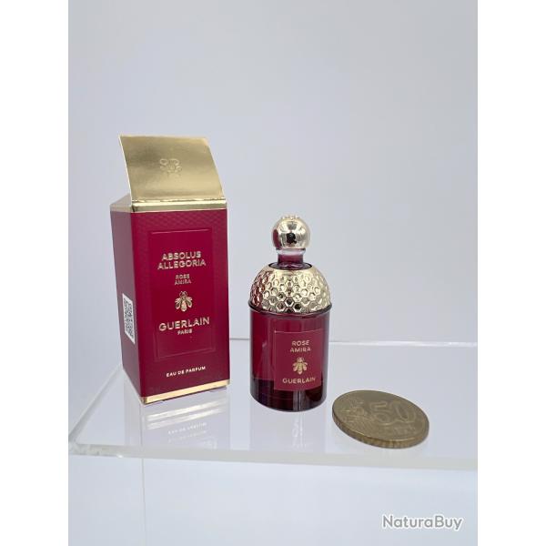 Miniature Absolus Allegoria Rose Amira Guerlain, eau de parfum 7,5 ml.