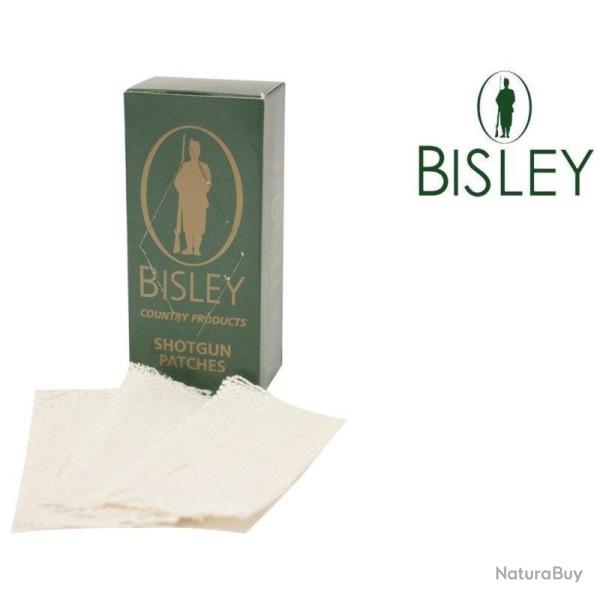 Patches de nettoyage BISLEY SHOTGUN PATCHES - Poudre noire - Boite de 25