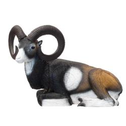 Mouflon couch&eacute; Cible 3D - SRT