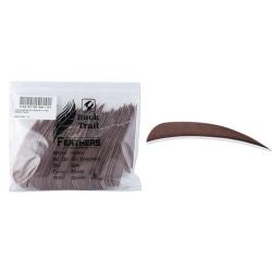 Plume Naturelle Parabolique 5" - Buck Trail - Marron