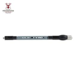 Stab lat&eacute;ral carbone TYRO 17 mm 10/12" - Avalon - 10" / Gris