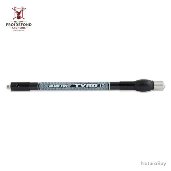 Stab lat�ral carbone TYRO 17 mm 10/12" - Avalon - 10" / Gris