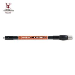 Stab lat&eacute;ral carbone TYRO 17 mm 10/12" - Avalon - 10" / Orange