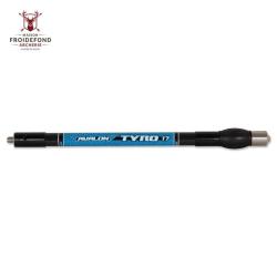 Stab lat&eacute;ral carbone TYRO 17 mm 10/12" - Avalon - 10" / Bleu