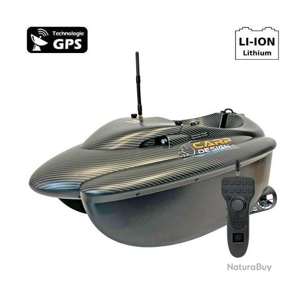 Bateau Amorceur Carp Design V50S GPS Carbon