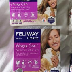 Feliway Happy Cat - Lot Diffuseur + 4 Recharges (120 jours) - Neuf Scell&eacute;