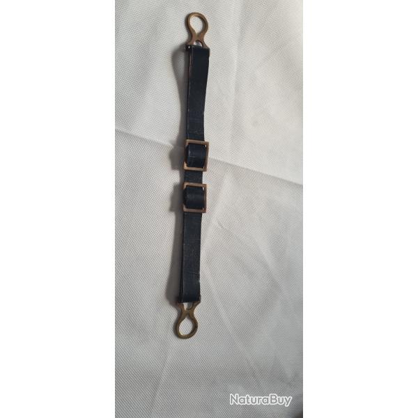 Jugulaire laiton pour casque � pointe WW1 (LA)