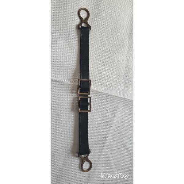 Jugulaire laiton pour casque � pointe WW1 (LB)
