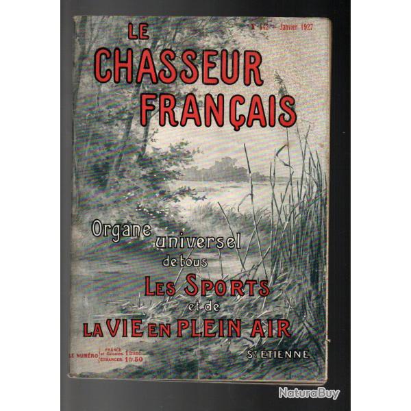 le chasseur francais 442 de 1927 ; chiens de chasse, animaux, pi�geage , manufacture armes et cycles