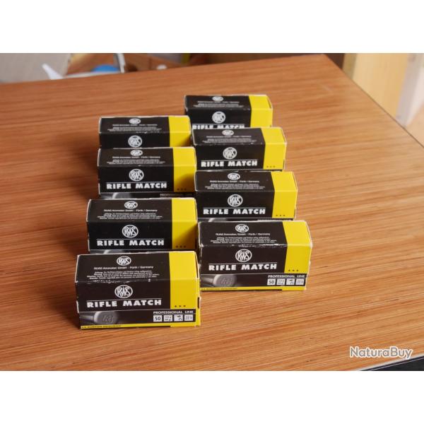 Lot de munitions 22 LR tir sportif