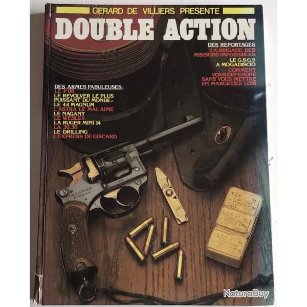 RARE ALBUM DES ARMES reli� contenant les REVUES DOUBLE ACTION N� 1-2-3-4-5