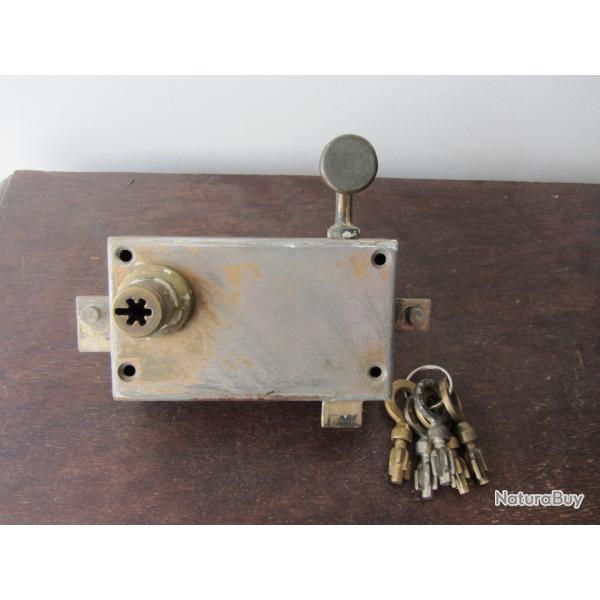 Serrure Pollux multipoints avec 5 cl�s de s�curit�
