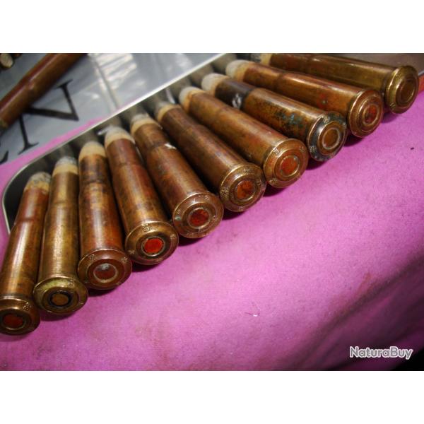 LOT DE CARTOUCHE POUR MAUSER 1871/84