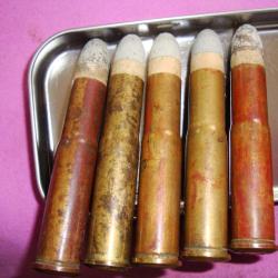 LOT DE CARTOUCHES POUR MAUSER 1871