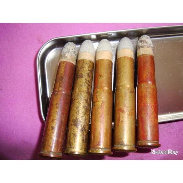 LOT DE CARTOUCHES POUR MAUSER 1871