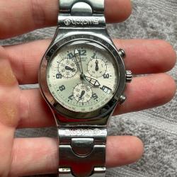 Montre swatch irony chronograph date