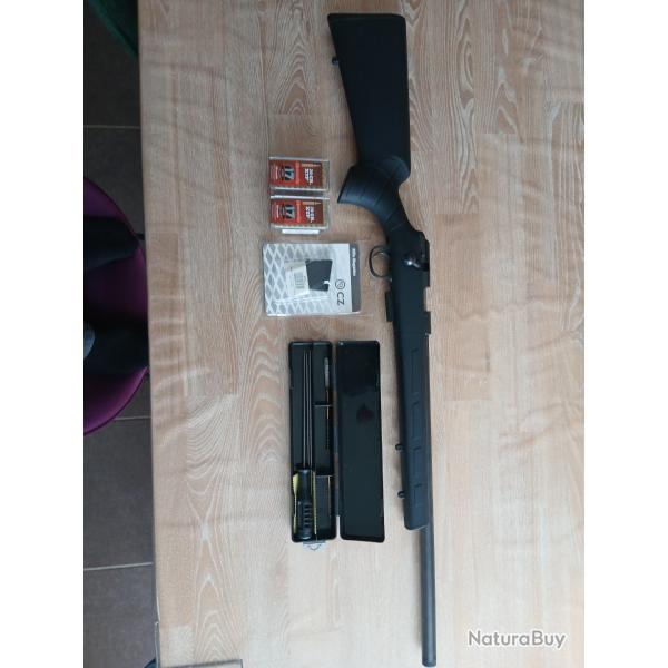 CZ 457 17hmr varmint synth�tique plus accessoire et munitions