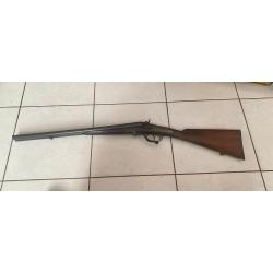 Vieux fusil &agrave; chien