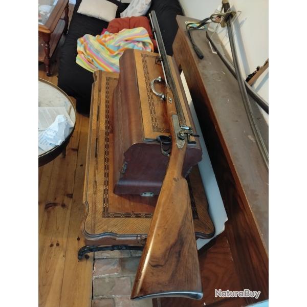 Magnifique calibre 12 � percussion ou � piston complet et en parfait �tat de pr�sentation
