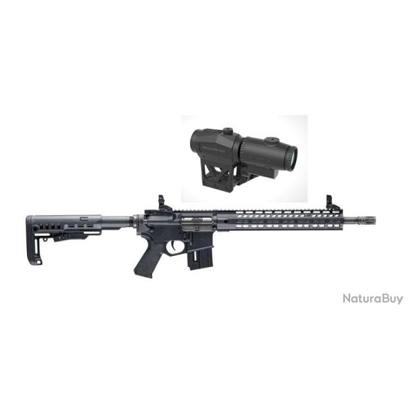 Pack Carabine HAMMERLI cal.22lr tac r1 avec  scrapper et magnifier (VE00317)