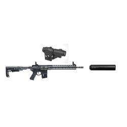 Pack Carabine HAMMERLI cal.22lr tac r1 avec  scrapper et magnifier et silencieux(VE00317+AT22WA-F04)
