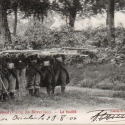 Carte Postale Ancienne - Camp de Beverloo - Le Fusill&eacute; -N&deg;8229