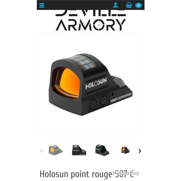 Holosun 507 C point rouge neuf