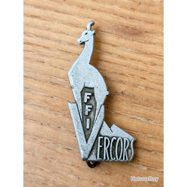 RARE Insigne FFI Vercors AUGIS LYON R�sistance Fran�aise ww2