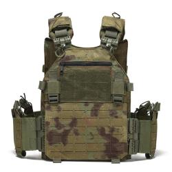 Gilet Tactique JPC 2.0 Porte-Plaques MOLLE Nylon 500D R&eacute;glable Airsoft Paintball Survivalisme Camouf