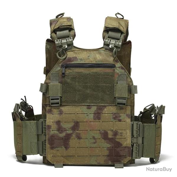 Gilet Tactique JPC 2.0 Porte-Plaques MOLLE Nylon 500D R�glable Airsoft Paintball Survivalisme Camouf