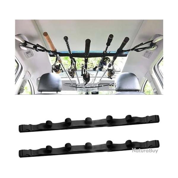 SUPPORT PORTE-CANNES POUR VOITURE - TRANSPORT JUSQU'� 5 CANNES