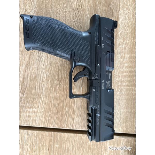 PISTOLET PDP FULL SIZE WALTHER 4,5'' CAL 9X19, 18 COUPS