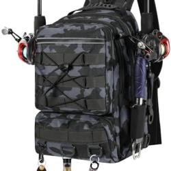 SAC CHEST PACK CAMOUFLAGE - P&Ecirc;CHE, CHASSE, OUTDOOR