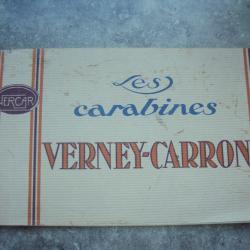 Catalogue ancien Verney Carron les carabines ann&eacute;es 20-30