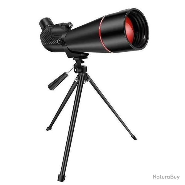 Longue-Vue 75x Zoom 80 mm BAK4 +Tr�pieds +Support T�l�phone Bird-Watching Tir Observation