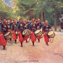 Carte Postale Ancienne - Les Zouaves -N&deg;8230
