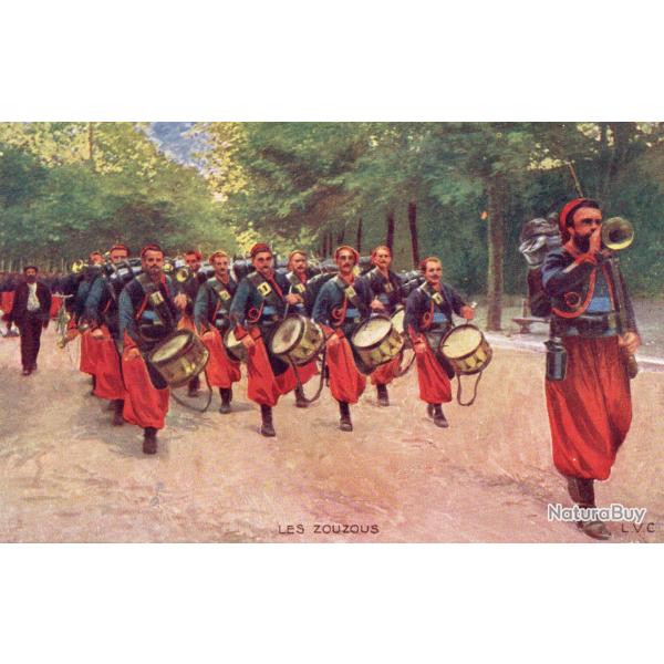 Carte Postale Ancienne - Les Zouaves -N�8230