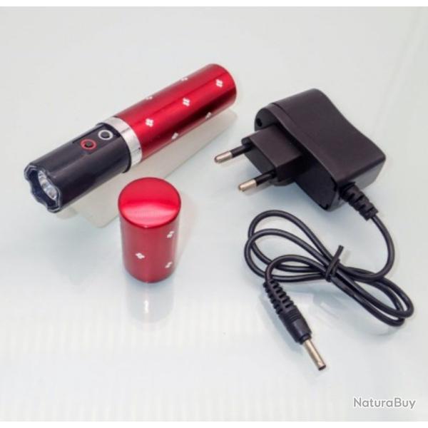 Shocker Electrique + LED Lampe de poche pour les femmes - 2 in 1 Lipstick