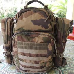 Sac &agrave; dos Musette FELIN CAMELBAK SAGEM DS camouflage OTAN F S / L&eacute;gion occasion