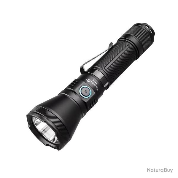 Lampe Led T40R 1800 Lumens Faisceau Long 550m +Batterie Usage Tactique �tanche Usb Trustfire