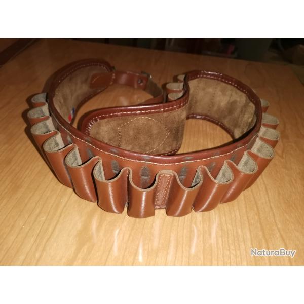 Cartouchi�re cuir calibre 12