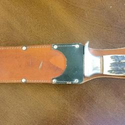 Couteau Bowie EDGE MARK fait a Solingen, lame 20cm, rare.