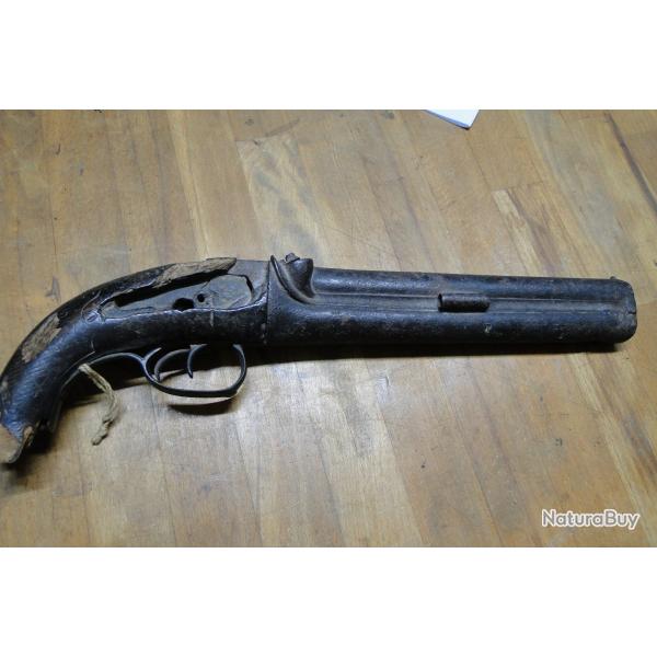 �pave du rare pistolet d'officier d'�tat major mi 19�